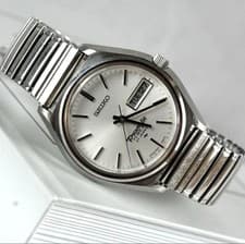 Rare Vintage Seiko Presmatic 5146-7060 Hi-Beat 36mm Auto Men's Watch Japan