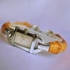 Gucci Bangle Watch Bamboo Ladies  ,20072
