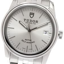 TUDOR Glamour 55000 Date Silver Dial Automatic Men's Watch_951926