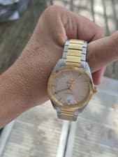 Omega Globemaster 2-Tone 18k Co-Axial Master Chronometer Watch - Box & Papers