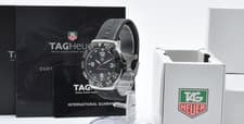 TAG Heuer Formula 1 WAH1110-0 Quartz Mens Watch Black Dial 41mm Date 200m Box