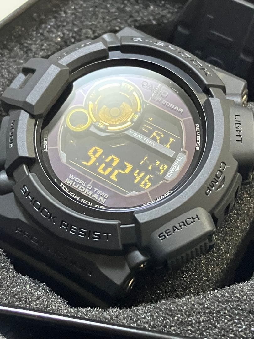 Casio G Shock Mudman Digital Watch Solar Tough Men Wrist wrist 21cm
