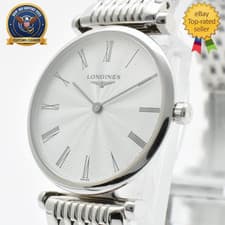 [NEAR MINT] Longines Grand Classic L4.209.4 24mm Silver Dial Quartz Womens Watch