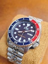 Seiko Diver SKX009 7S26 Automatic 200m Pepsi Bezel Men's Watch Used