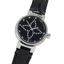Louis Vuitton LOUIS VUITTON Women's Watch Tambour Forever Diamond ... GZl1hbjl