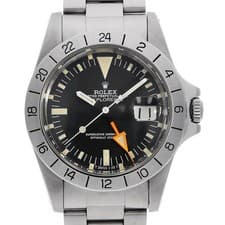ROLEX Explorer II 1655 black All-tritium Mark V dial Mark 3 bezel 58 Number ...