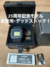 Unused item G SHOCK 25th Anniversary Limited GW 5525A 1JF