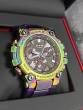 UNUSED Casio G-SHOCK MTG-B3000PRB-1AJR Bluetooth Solar Aurora Rainbow JAPAN