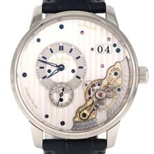 Authentic Glashütte Original Panomatic Inverse 1-91-02-02-02-50 Stainless S...