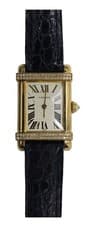Cartier TANK CHINOISE 23mm WA103151 18K Yellow Gold Women's Watch