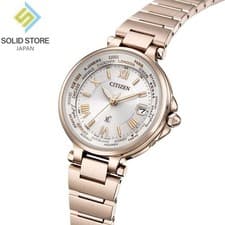 CITIZEN xC EC1017-58A Eco-Drive Women's Sakura Color Watch Off-White Dial 29mm