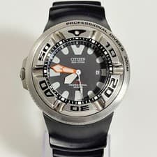 Citizen Promaster Ecozilla Diver Watch 300m Used with Extended Band