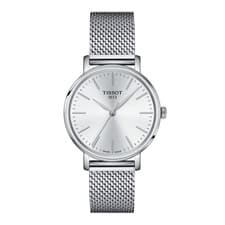 Tissot Womens Tissot Everytime Lady 316L Stainless Steel case Quartz Watch, Grey
