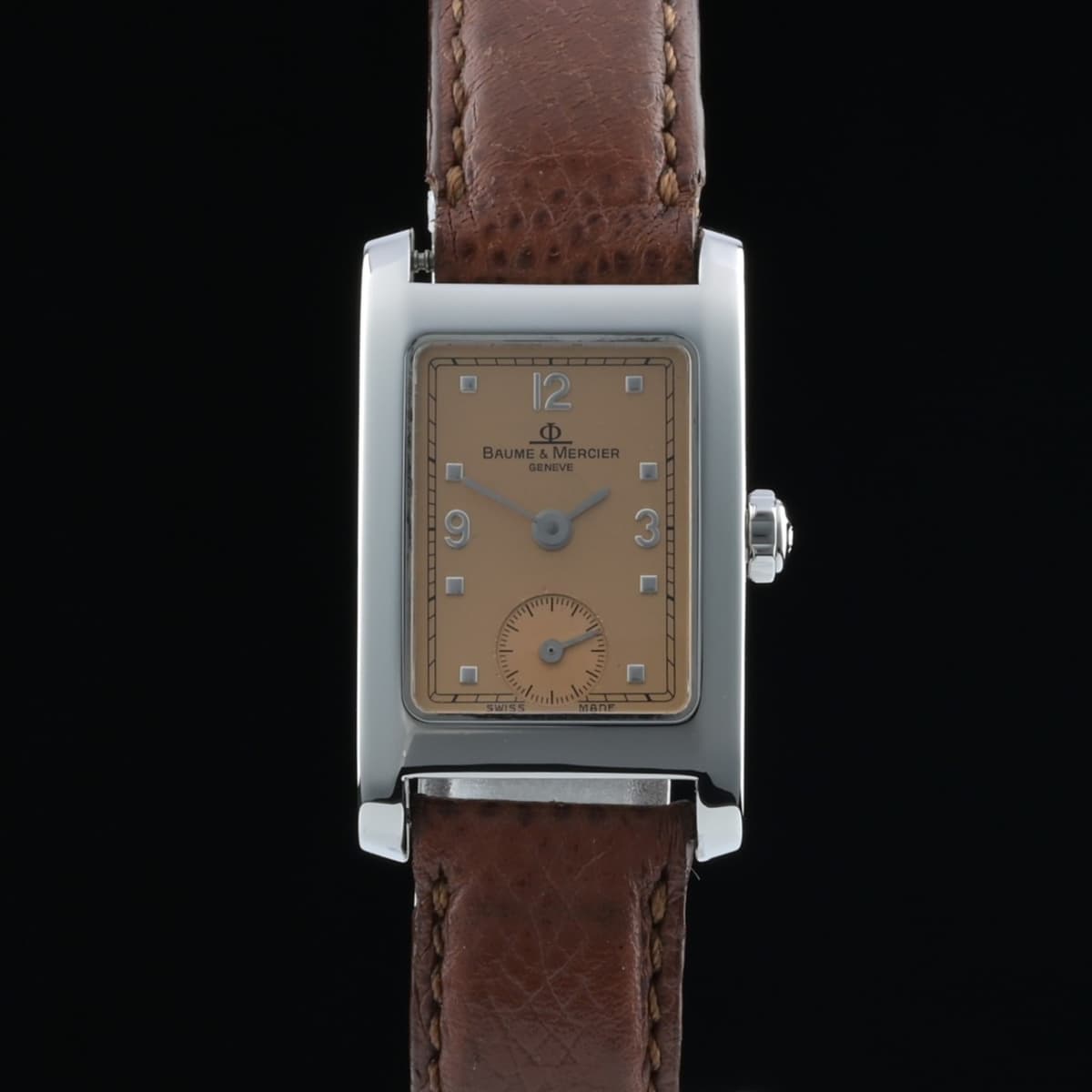 Baume & Mercier Hampton MV045139 Orange 25mm Quartz Ladies Watch