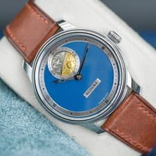 Kudoke 2 "Deep Blue" Limited Edition 39mm 2022 Box & Papers