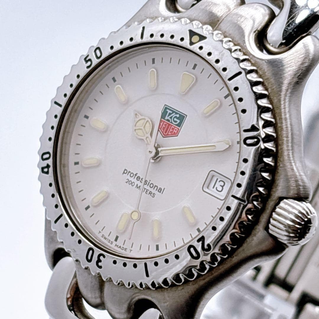 Tag Heuer Quartz Professional Watch Ref WG1212K0 Mens wrist 17cm