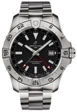 2026 Breitling Avenger GMT Black Dial Date Steel 44mm Men's Watch A32320101B1A1