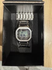 GMW-B5000D-1JF Digital Watch Black/Silver Used G410