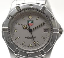 [NEAR MINT] TAG Heuer 2000 Professional 962.206 Gray Quartz Men's Watch Japan