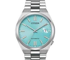 Citizen Tsuyosa Stainless Steel Ice Blue Dial Automatic NJ0151-88M Mens Watch