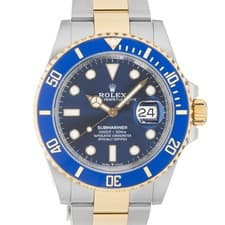 ROLEX Submariner Date 41 126613LB Warranty 2022 Box/Paper
