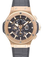 Hublot Big Bang Aero Bang 18k Rose Gold Skeleton 44mm Watch B/P 311.PX.1180.GR