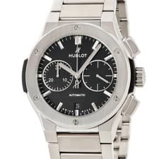 HUBLOT Classic Fusion Chronograph 520.NX.1170.NX Men's Automatic Black #HD293