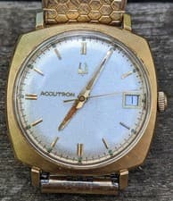Vintage Bulova Accutron w/ 14Kt Gold Filled Case