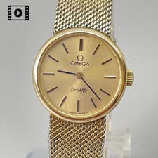 OMEGA De Ville Vintage [US Stock] Gold Dial Manual Winding Mens Cal.625 *N.Mint