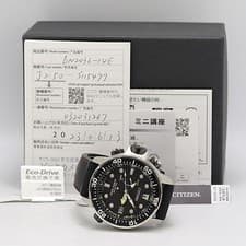 CITIZEN Promaster BN2036-14E Wristwatch Watch Black Diver’s w/ Box r#
