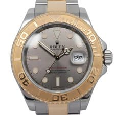 2013 Mint Rolex 16623 Yacht-Master 40mm Steel 18K Yellow Gold Slate Dial Watch