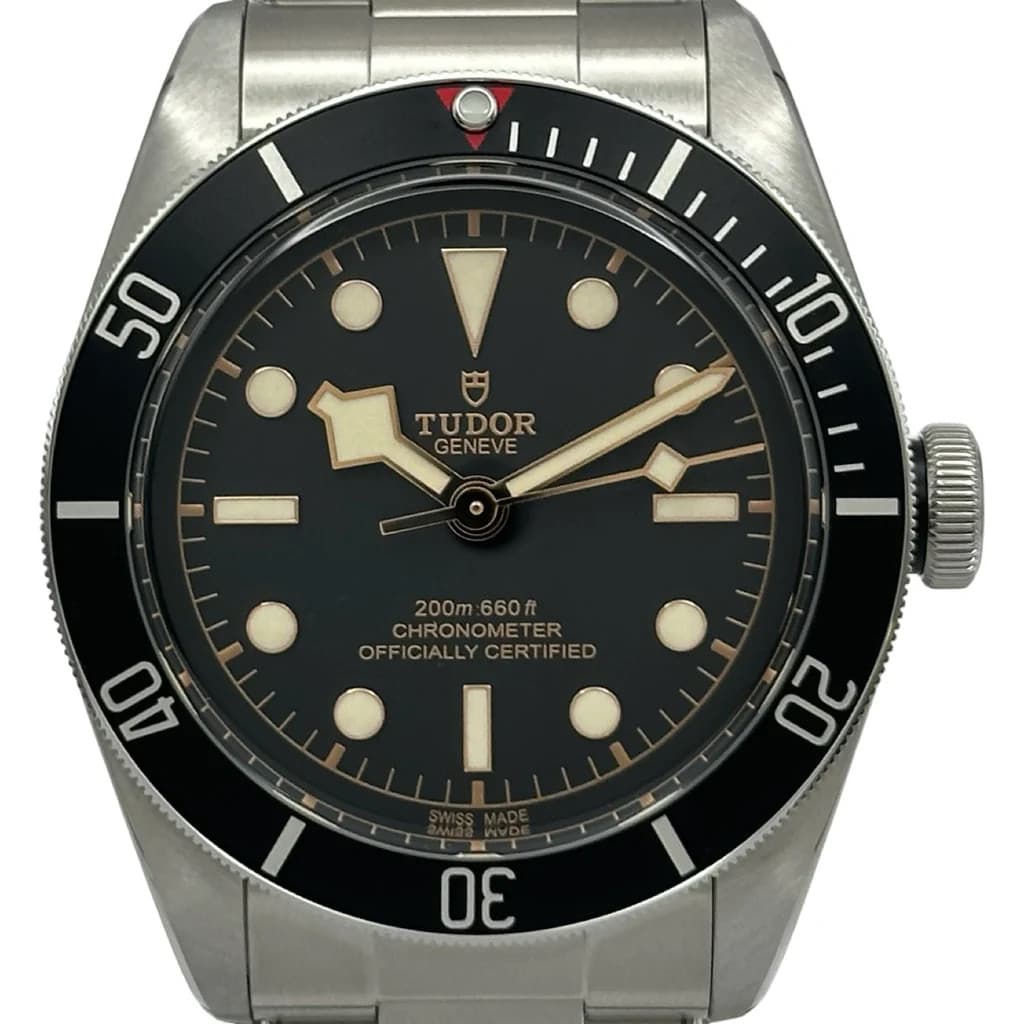 TUDOR Heritage Black Bay 79230N Black Stainless Steel Automatic Mens #OK1199