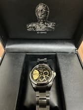 SEIKO Star Wars Collaboration C-3PO Limited Edition Rare Men's Watch Used w/Box