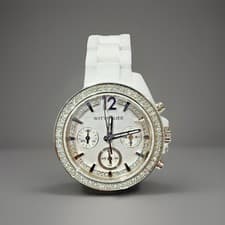 DNG-011174W WITTNAUER CHRONOGRAPH WHITE DIAL WOMEN'S WATCH JM-18