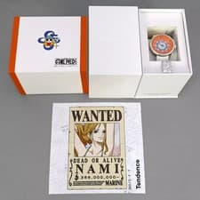 Tendence TY532025 ONE PIECE Nami Model Wrist Watch Orange White w/original box