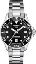 TISSOT Seastar 1000 T120.210.11.051.00 Black Quartz Unisex Watch New in Box