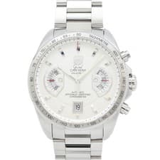 TAG Heuer Grand Carrera CAV511B.BA0902 White Dial Automatic Watch