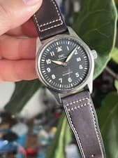 IWC Pilot Spitfire Black Dial Ref IW326806 FULL SET WARRANTEE UNTIL 2029