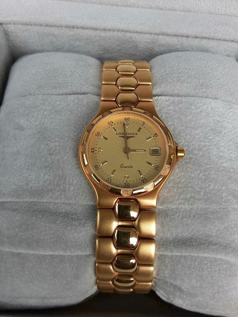 Longines: Quartz Conquest Watch Unisex 24.5mm Wrist 18cm Case Box Included