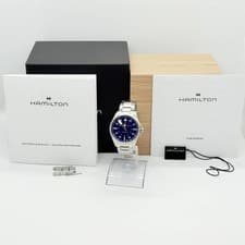 Hamilton Watch Khaki Pilot H763050 U0GWSBGG1 Silver Navy Automatic Men's w/Boxed