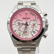 Seiko 8T63-03Y0 Hellow Kitty 55th Anniversary Limited Quartz Mens Watch Auth