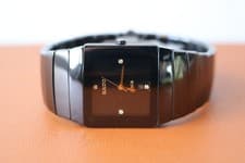 Rado DiaStar High-Tech Ceramics Diamond Dial Men's Watch 152.0332.3