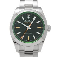 ROLEX Milgauss 116400GV black WATCH 723613