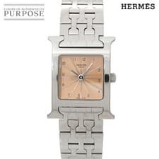 HERMES H Watch HH1 210 Ladies Watch Pink Quartz Watch H Watch 90318705 from JAPA