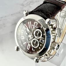 SEIKO Chronograph Watch GALANTE Spring Drive GMT SBLA027 Authentic From Japan