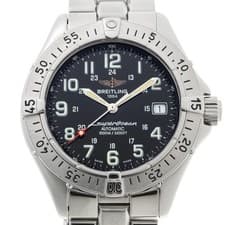 Breitling Superocean A17340 Black Automatic Item Number 65977 Used TOMI-0