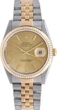 Rolex Datejust "Two-Tone" in stainless steel and 18k yellow gold