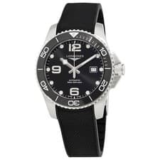 Longines Conquest Black Dial Men's Watch L37824569