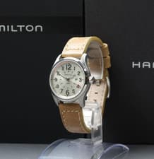 Box,Paper Hamilton Khaki H703650 Automatic 34mm MidSize Silver Dial Mens Watch