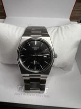 Tissot PRX Powermatic 80 Automatic Watch Stainless Steel Black Dial 40mm w/ Box